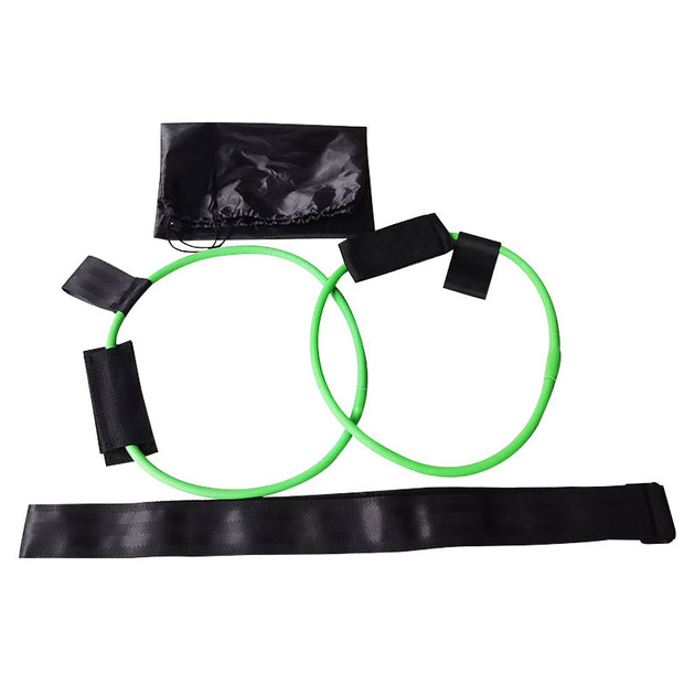 Fitness Belt Foot Pedal Workout Resistance Bands