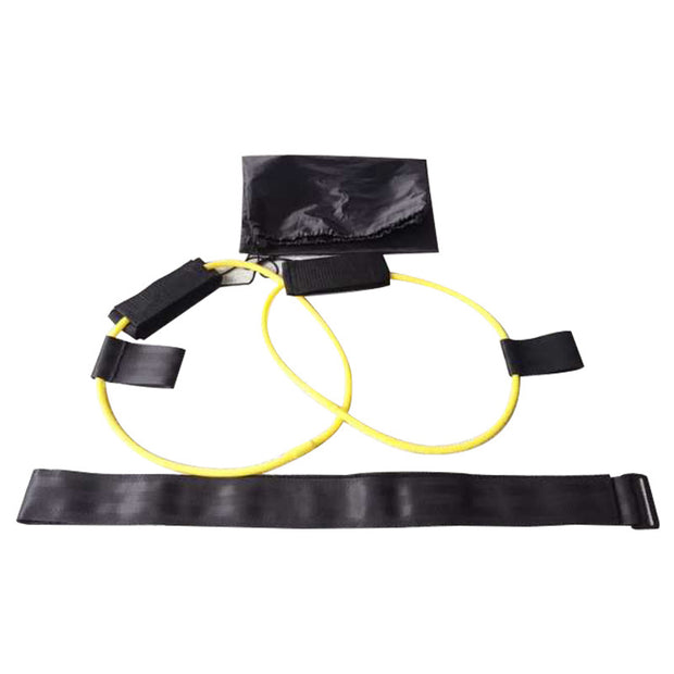 Fitness Belt Foot Pedal Workout Resistance Bands