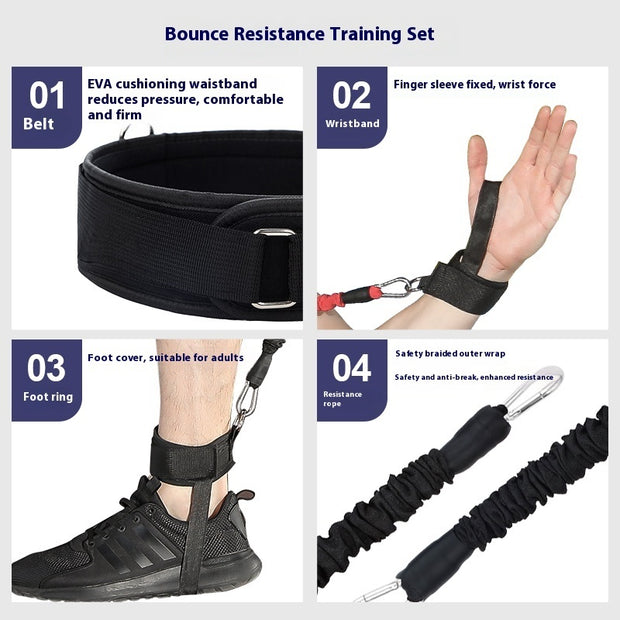 Power Resistance Band Fitness Equipment